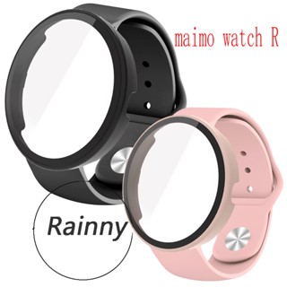 สําหรับ เคส Maimo Watch R GSP Strap Smart Watch สายซิลิโคน + เคสแข็ง PC กรอบป้องกันกันชน