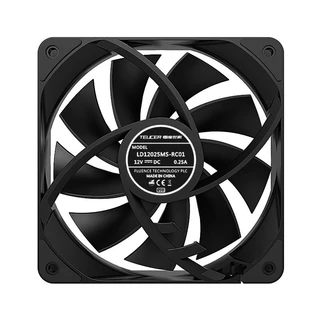พัดลมเคส PWM 4PIN FAN CASE 12 CM. TEUCER B12025
