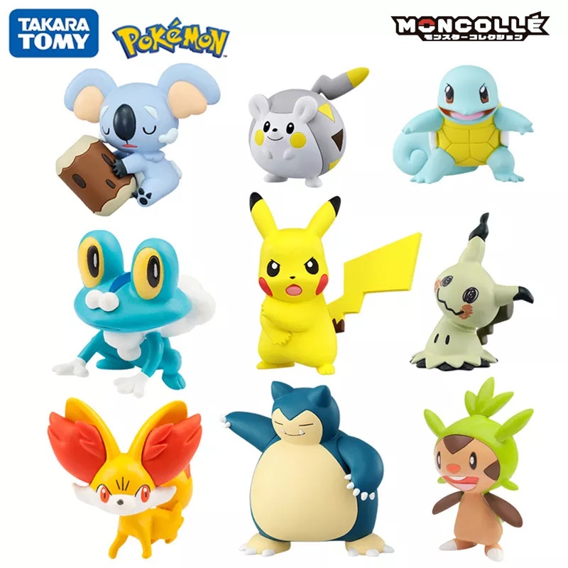 ฟิกเกอร์ โปรเกมอน ลิขสิทธิ์แท้100% จาก TAKARA TOMY งานดีคุณภาพ มีหลากหลายแบบให้เลือก ของแท้ 860228 #