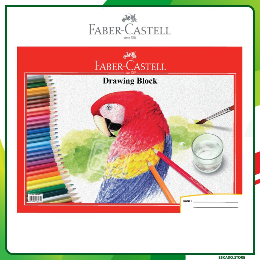สมุดวาดภาพ Faber Castell A4 / สมุดวาดภาพ A4