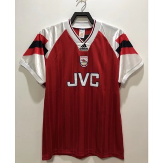 เสื้อกีฬาแขนสั้น ลายทีมชาติฟุตบอล Arsenal 92 94 AAA สไตล์เรโทร ไซซ์ S-XXL