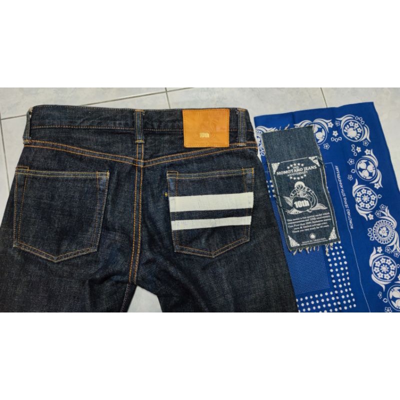 มือ 2 Momotaro jeans 0305TN ครบรอบ 10 ปี W30/L24 15.7oz