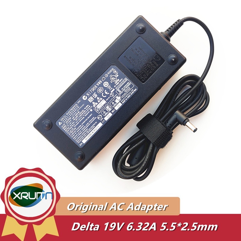 Original Delta AC Power Adapter 19V 6.32A 120W สําหรับ XGIMI โปรเจคเตอร์ H1 H1S H2 Z3 Z4X Z5 Z8X N20