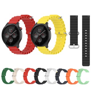 สายนาฬิกาข้อมือซิลิโคน 20 มม. 22 มม. สําหรับ Huami Amazfit GTR 2 3 4 42 มม. 47 มม. GTR2 GTR 2E GTR4 GTR3 Pro