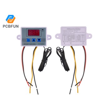 Pcbfun โพรบสวิตช์ควบคุมอุณหภูมิดิจิทัล 12V 24V 110-220V 10A