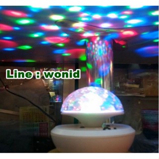 ไฟ LED Disco mini ball speaker