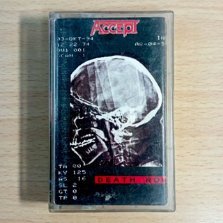 Accept / The tenth studio album / Death Row (1994) Cassette เทป รับประกันไม่มีอัดทับ มีส่วนลด ของแถม / 0905