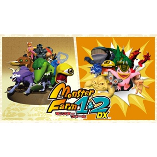 Monster Farm 1 &amp; 2 DX ครบรอบ 25 ปี BOX Nintendo Switch วิดีโอเกมจากญี่ปุ่น NEW