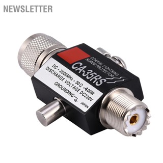 CA-35RS Coaxial Lightning Surge Protector Arrester Male to Female UHF Connector