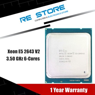 [สินค้าขายดี] หน่วยประมวลผลที่แข็งแกร่งของ Intel cpu e5-2643v2 sr19x 3.50 ghz 6-Core 25m lga2011 e5 2643 v2