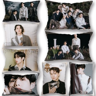 Got7 ปลอกหมอน ผ้าโพลีเอสเตอร์ ทรงสี่เหลี่ยมผืนผ้า พิมพ์ลาย Mark &amp; JAY B &amp; Jackson &amp; Jinyoung &amp; Youngjae &amp; BamBam &amp; Yugyeom สําหรับตกแต่งบ้าน ห้องนอน โซฟา (ไม่มีแกนหมอน)