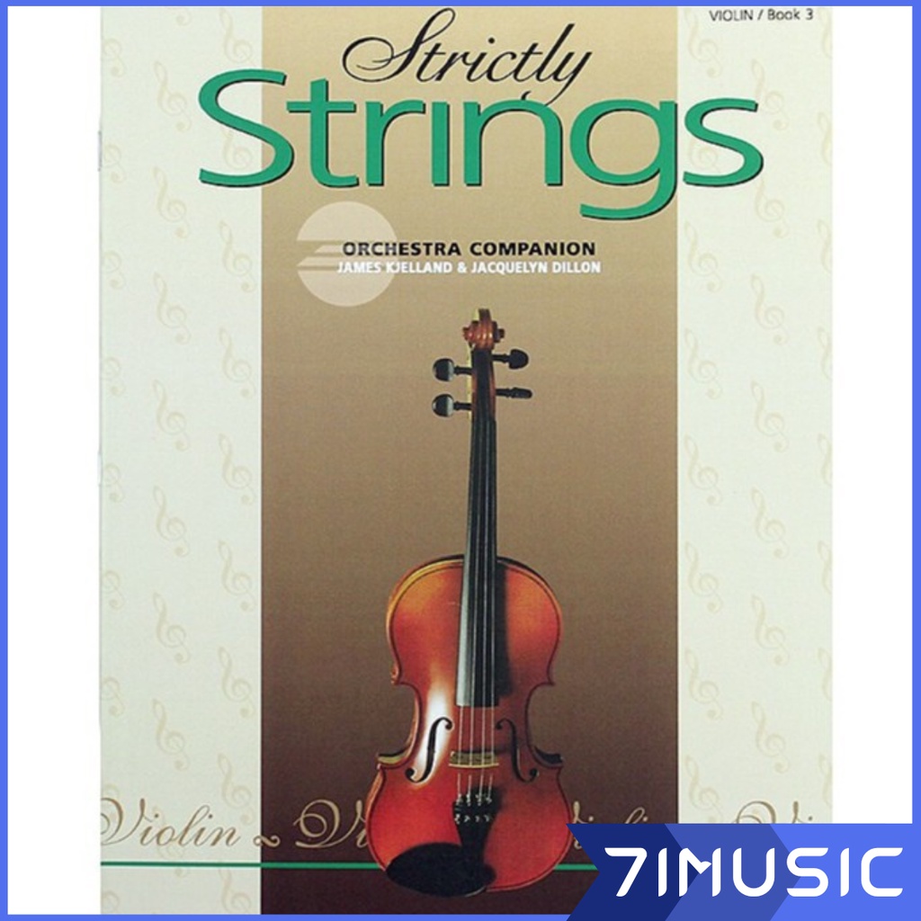 หนังสือ STRICTLY STRINGS VIOLIN 3