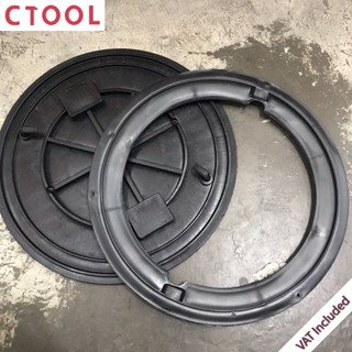 ฝาปิดถังบำบัด ฝาบ่อท่อพัก ฝาครอบถังเก็บน้ำ 40 - 49 cm Elixir/Savco ของแท้ - Authentic Round Manhole Cover - ซีทูล Ctool