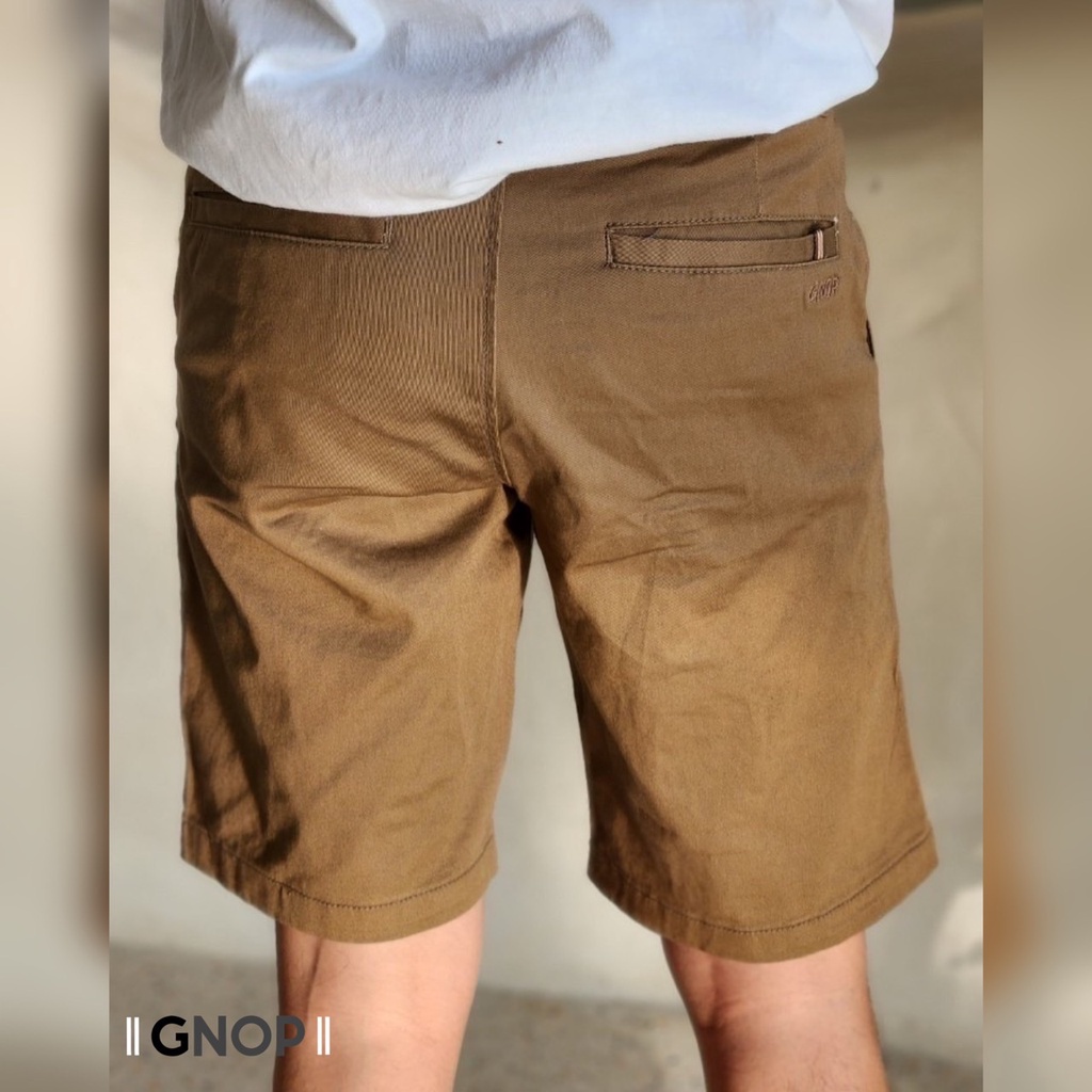 GNOP กางเกงขาสั้น ผ้ายืด ใส่สบาย กางเกงขาสั้นผู้ชาย รุ่น G419