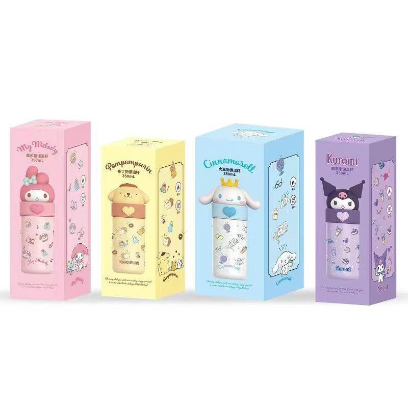 SANRIO B'Sanrio\Xe2\Xad\X903D แก้วน้ํา มีฉนวนกันความร้อน ลายการ์ตูน Xe2 ...