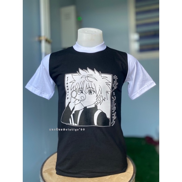 เสื้อวินเทจแขนต่อ/เสื้อแขนต่อคอฟิต/เสื้อยืดวินเทจ/คิรัว