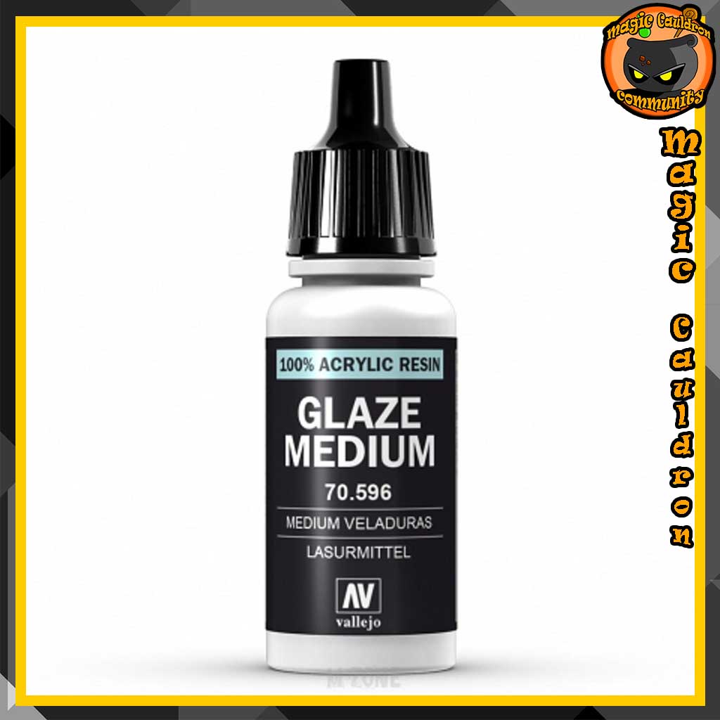 Glaze Medium 17ml. Vallejo Game Color Auxiliary สีอะคริลิคสูตรน้ำ