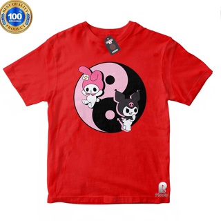 เสื้อยืด ผ้าฝ้าย พิมพ์ลาย My MELODY KUROMI สําหรับเด็ก (ฟรีชื่อ)