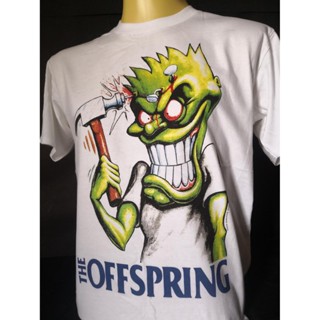 เสื้อยืดเสื้อวงนำเข้า The Offspring Hammered Bad Religion Rancid Green Day Nofx Hardcore Punk Core Street Punk Rock_37