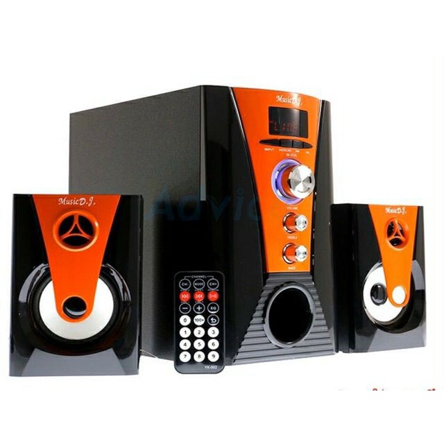 ลำโพงบลูทูธ MUSIC D.J. M-X3A 2.1CH