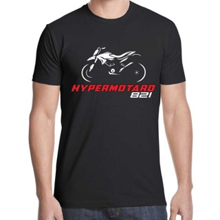 เสื้อยืดครอป {พร้อมส่ง เสื้อยืดผ้าฝ้าย 100% พิมพ์ลาย Ducati Hypermotard 821 โอเวอร์ไซซ์ ไซซ์  สําหรับผู้ชาย ข