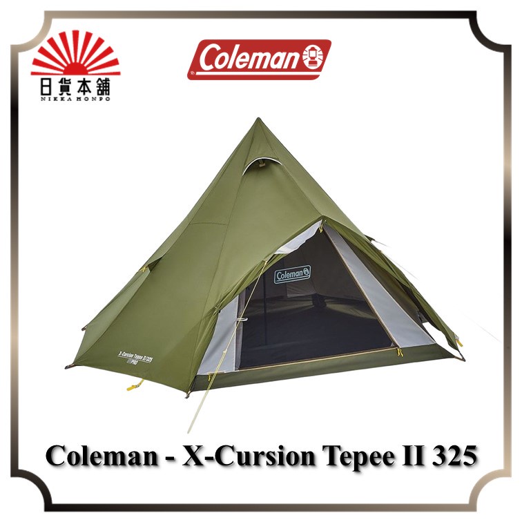 Coleman - X-Cursion Tepee II 325 / 2000038140 / Tent / 3-4P / Outdoor / Camping