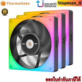 (พัดลมเคสฯ) FAN CASE 12CM THERMALTAKE TOUGHFAN RGB (PACK 3,CL-F135-PL12SW-A) 💥สินค้าใหม่รับประกัน 2 ปี💥