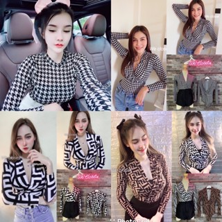 🎊mnv_shop🎊bodysuit แขนยาวสวยหรูดูแพงมากค่า❤️❤️ผ้าดีทรงสวยแนะนำเลยค่าสาวๆ สายฝอห้ามพลาดเลย✅✅