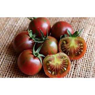 เมล็ดพันธุ์มะเขือเทศเชอร์รี่ ไวโอเลต แจสเปอร์ (Violette Jasper Cherry Tomato Seed)บรรจุ 25 เมล็ด ของแท้ คุณภาพดี ราคาถูก