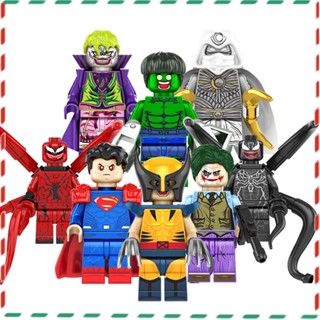 ของเล่นตัวต่อฟิกเกอร์ Marvel Moonlight Knight Avengers Nano Block ขนาดเล็ก สําหรับเด็ก