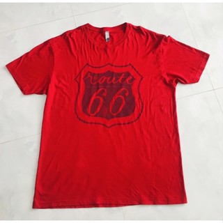 เสื้อยืด Route66 ป้าย next level usa cotton100