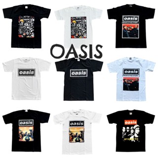 เสื้อยืดชาย แฟชั่นยูนิเซ็กซ์﹍☒รวม OASIS เสื้อยืดวงร็อค โอเอซิส เสื้อวง เสื้อยืดโอเอซิส เสื้อวินเทจ_31