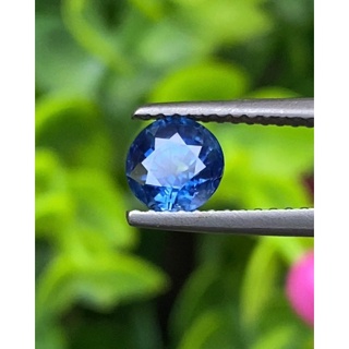 พลอย ไพลิน blue sapphire 1.15 กะรัต (Cts.) ดิบ (Unheated) พลอยแท้ อัญมณีมงคลประจําวันเกิด เครื่องประดับพลอย