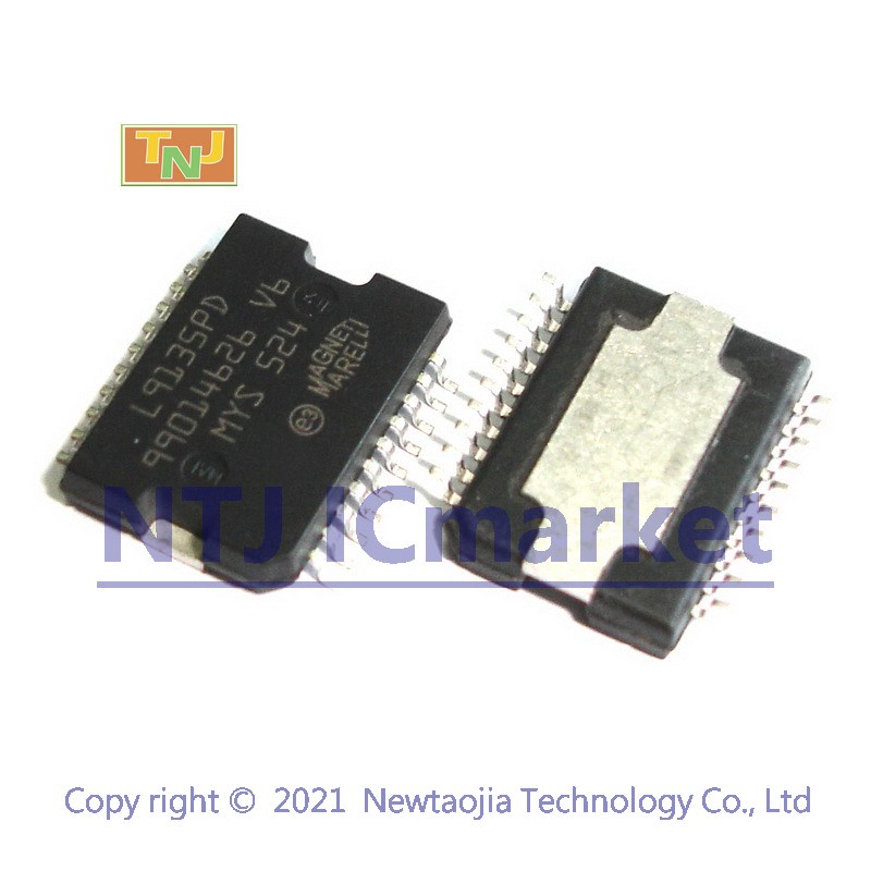 5 PCS L9135PD HSOP-20 L9135P L9135 Automobile Engine Computer Board, Body Computer Board ECU Chip IC