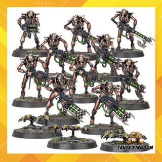 Warhammer 40k - Necron Warriors with Scarab Swarms - multi-part, out of box