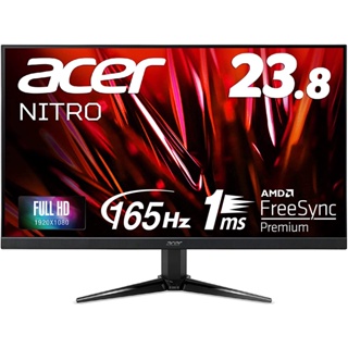 MONITOR (จอมอนิเตอร์) ACER QG241YPBMIIPX 23.8" (VA, HDMI, DP, SPK) 165Hz FREESYNC ประกัน 3 ปี