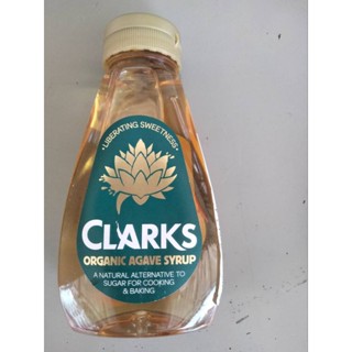 Clarks Organic Agave Syrup 250ml.น้ำเชื่อมออแกนิค ราคาพิเศษ