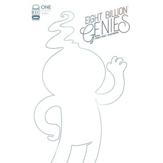 Eight Billion Genies 1 - BLANK SKETCH COVER - LOCAL Comic SHOP DAY 2022 EDITION - หนังสือการ์ตูน ภาพ - หนังสือการ์ตูน