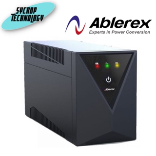 เครื่องสำรองไฟ ABLEREX-1000LSX 1000VA/480W 1x12v battery ประกันศูนย์ เช็คสินค้าก่อนสั่งซื้อ