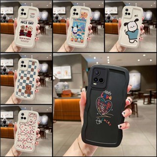 เคส VIVO Y21 เคส Y21S เคส Y21T เคส Y33S เคส Y33T เคส T1X เคสโทรศัพท์หยักล่าสุด KLQ