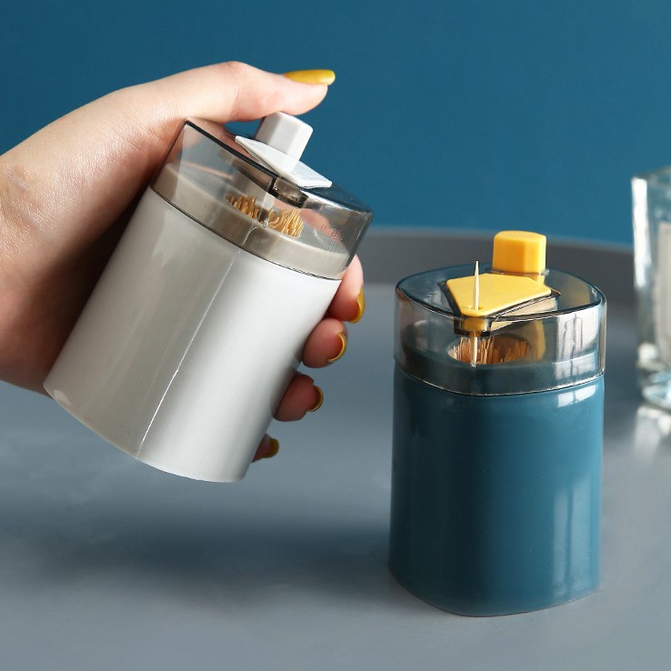 [HCM] ภาชนะไม้จิ้มฟันปุ่มกดอัตโนมัติอัจฉริยะ H241 - Egreen แบบใช้แล้วทิ้ง