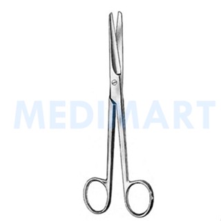 EM-E10-0080,82 กรรไกรตัดเนื้อ Mayo Dissecting Scissor ตรง 14.5 cm. , 17 cm.