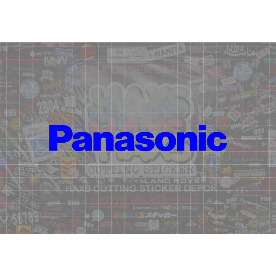 สติกเกอร์ตัด Panasonic ขนาด 13.5 ซม. สําหรับ AC