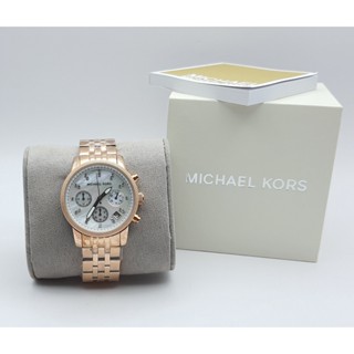 นาฬิกา MICHAEL KORS WOMENS MK5026 37 MM QUARTZ CHRONOGRAPH พร้อมกล่อง (ใหม่)