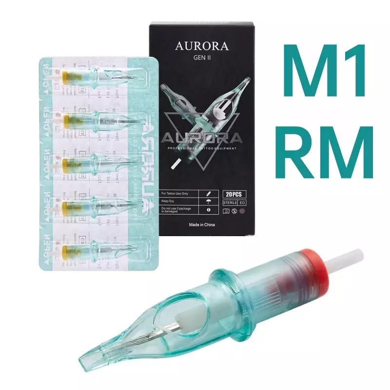 เข็มฮอค เข็มสัก Aurora GEN ll 2 M1 CM RL RS  เข็มฮอค 20เล่ม/กล่อง