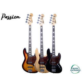 Passion JB-4 Electric Bass 4 String เบสไฟฟ้า 4 สาย แพชชั่น JB4 ทรง Jazz Bass