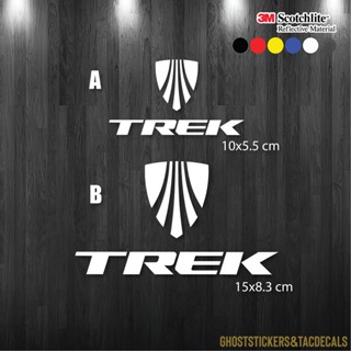 สติกเกอร์จักรยาน Trek bike ติดรถยนต์ มอเตอร์ไซค์ bigbike บ้าน อาคาร สำนักงาน ร้านค้า laptop computer