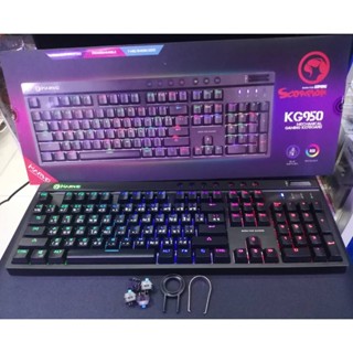 Marvo Mechanical Keyboard Blue Switches RGB #KG950