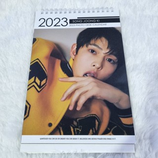 ปฏิทินตั้งโต๊ะ ซงจุงกิ 2023-2024 Made in Korea