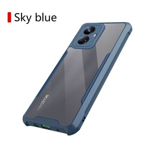 เคสอะคริลิคใส แบบนิ่ม กันกระแทก สําหรับ Realme 10 Pro+ 6.7 นิ้ว Oppo Realme 10 Pro Plus RMX3687